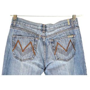 Max Sport Jeans Womens Size 6 Blue Denim Stitched Pockets